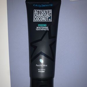 Charcoal whitening toothpaste